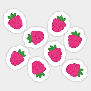 Razzle Dazzle Raspberry Sticker